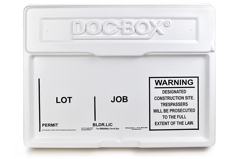 Docet Label Back Box Doc-Box | DHR Industries, Inc.